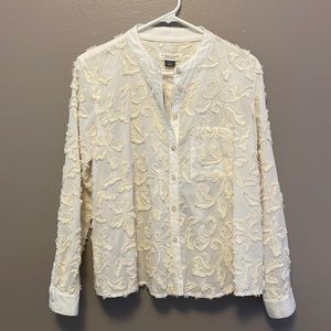 Anthropologie Pilcro NWT Detailed Top